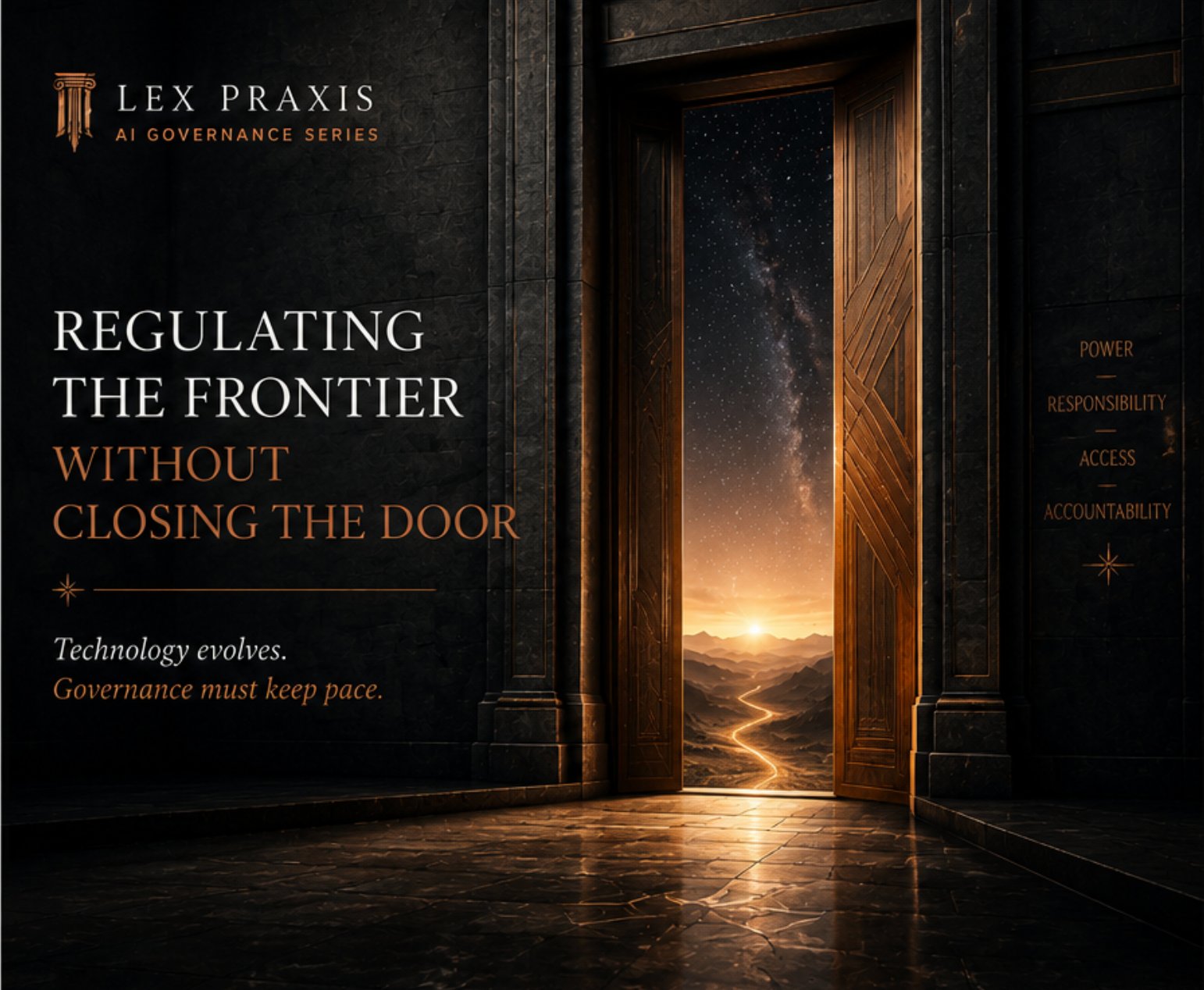 Regulating the Frontier Without Closing the Door — Lex Praxis AI Governance Series