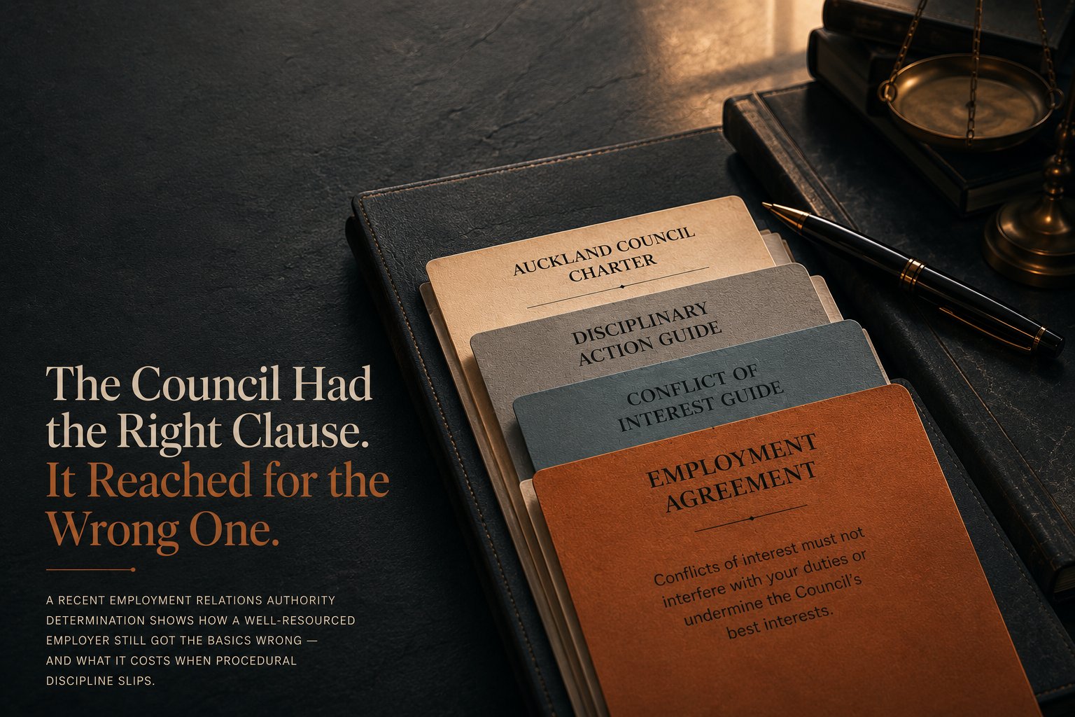 The Council Had the Right Clause. It Reached for the Wrong One. — Lex Praxis